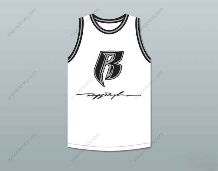 CUSTOM ANY Name Number DMX 84 ROUGH RYDERS WHITE BASKETBALL JERSEY 6 Top Stitched S-6XL