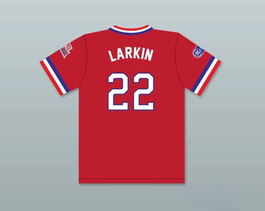 Custom Any Name Number BARRY LARKIN 22 1984 USA TEAM RED BASEBALL JERSEY Top Stitched S-6XL