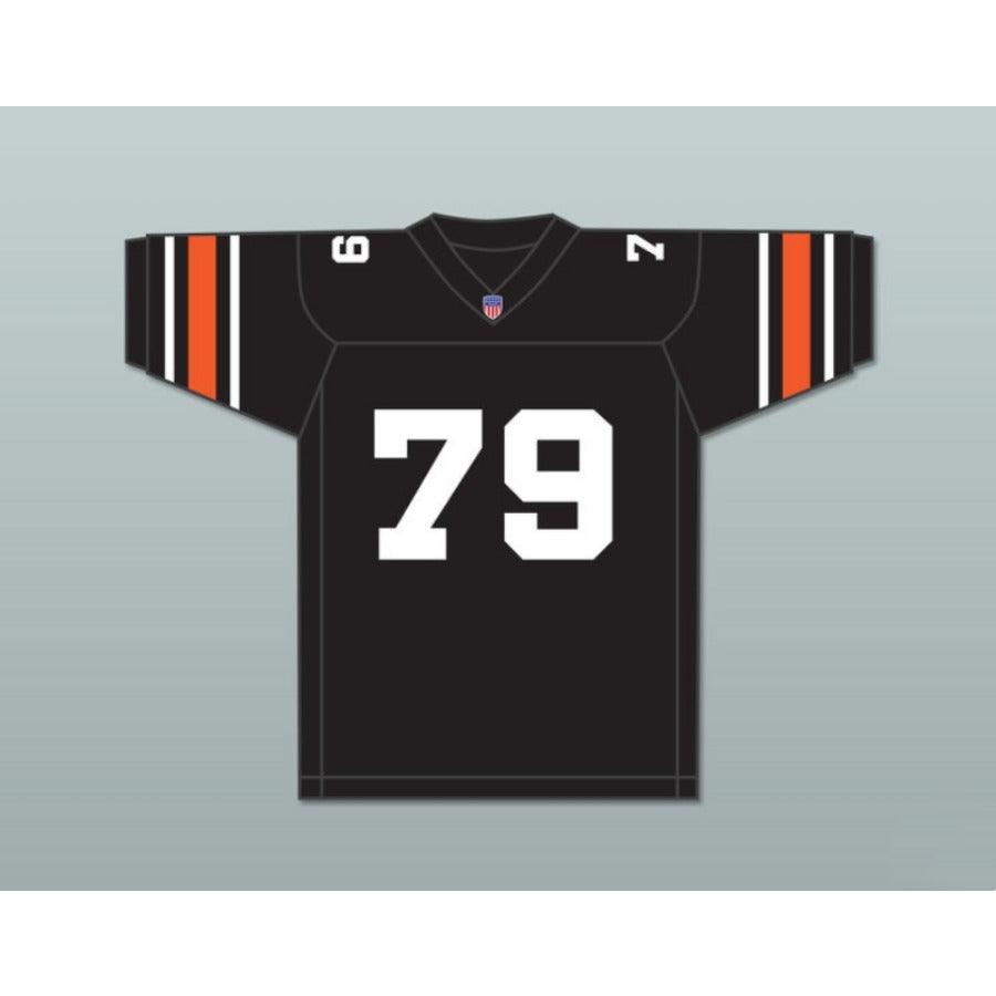 CUSTOM ANY Name BLACK ORC FOGTEETH 79 Football Jersey Top Stitched S-6XL