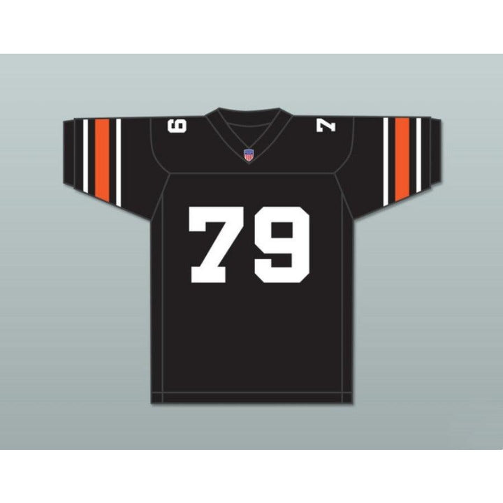 CUSTOM ANY Name BLACK ORC FOGTEETH 79 Football Jersey Top Stitched S-6XL
