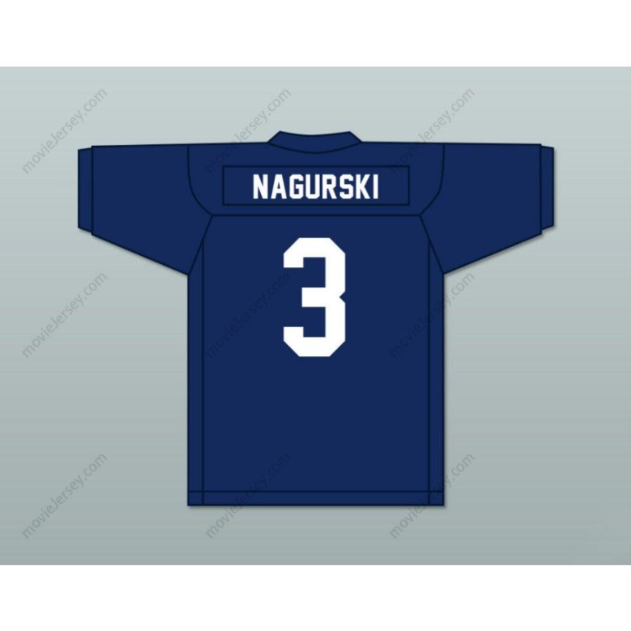 CUSTOM ANY Name Number BRONKO NAGURSKI 3 BEMIDJI HIGH SCHOOL LUMBERJACKS Football Jersey Top Stitched S-6XL