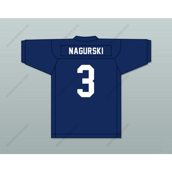 CUSTOM ANY Name Number BRONKO NAGURSKI 3 BEMIDJI HIGH SCHOOL LUMBERJACKS Football Jersey Top Stitched S-6XL