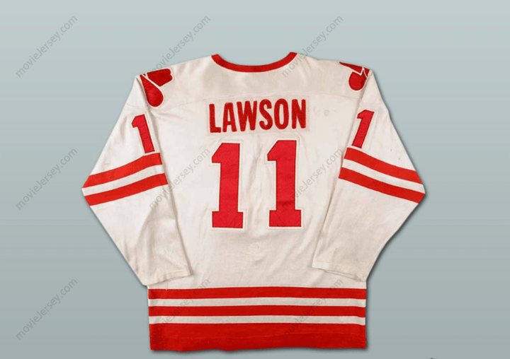 Custom Any Name Number Danny Lawson Calgary Cowboys WHA Hockey Jersey Top Stitched S-6XL