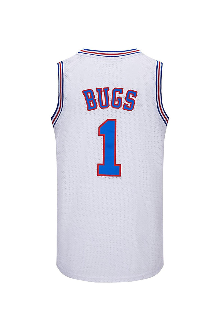Space Jam Tune Squad Bugs 1 Lola 10 Michael Jordan 23 TAZ ! Tweety Bird 1/3Basketball Jersey Top Stitched S-3XL