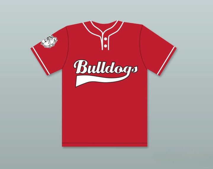 Custom Any Name Number TYLER 9 BULLDOGS BASEBALL JERSEY HOME RUN Top Stitched S-6XL