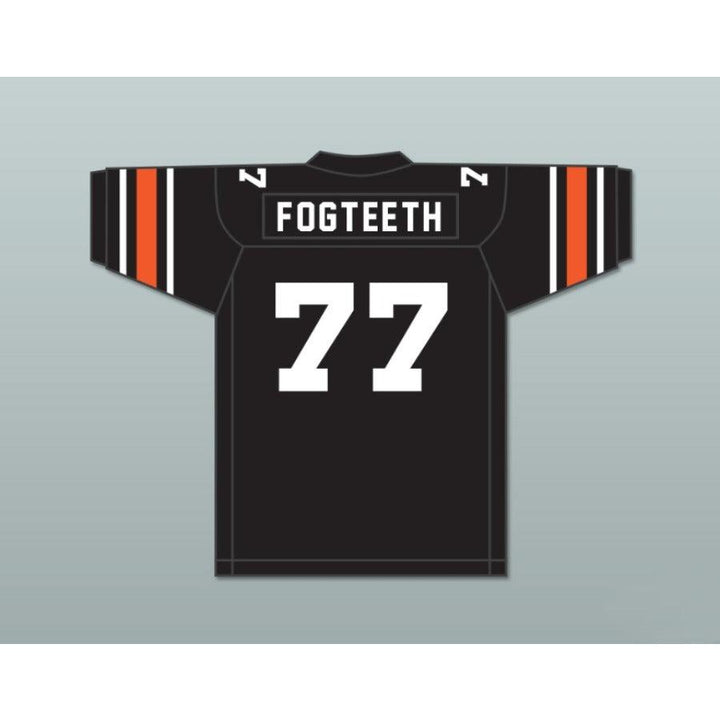 CUSTOM ANY Name Number ORC FOGTEETH 77 BLACK Football Jersey Top Stitched S-6XL