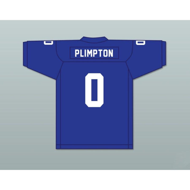 CUSTOM ANY Name Number PAPER LION GEORGE PLIMPTON 0 DETROIT Football Jersey Top Stitched S-6XL