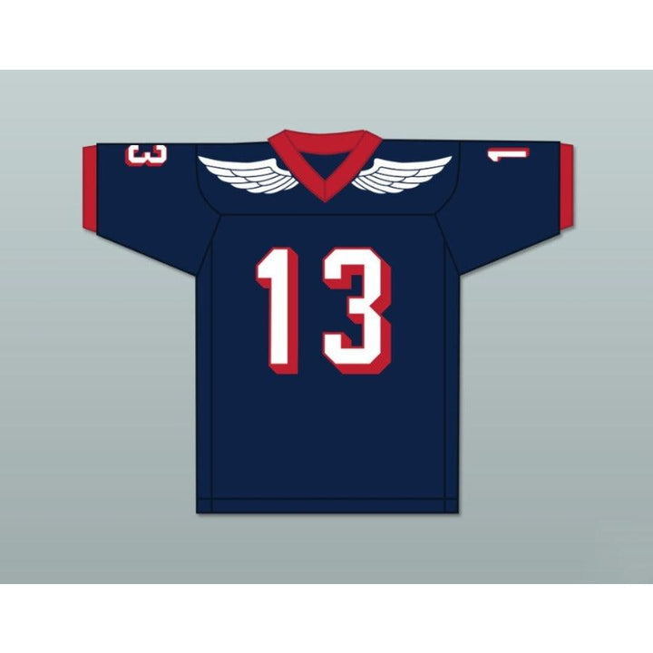 CUSTOM ANY Name Number KURT WARNER 13 IOWA BARNSTORMERS Football Jersey Top Stitched S-6XL