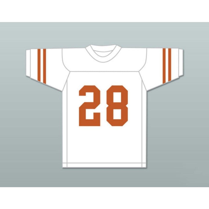 CUSTOM ANY Name Number FREDDIE STEINMARK 28 TEXAS LONGHORNS Football Jersey Top Stitched S-6XL