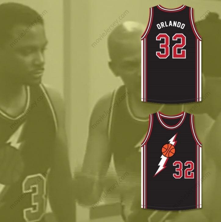 CUSTOM ANY Name Number ORLANDO 32 BLACK BASKETBALL JERSEY IN THE HOUSE Top Stitched S-6XL