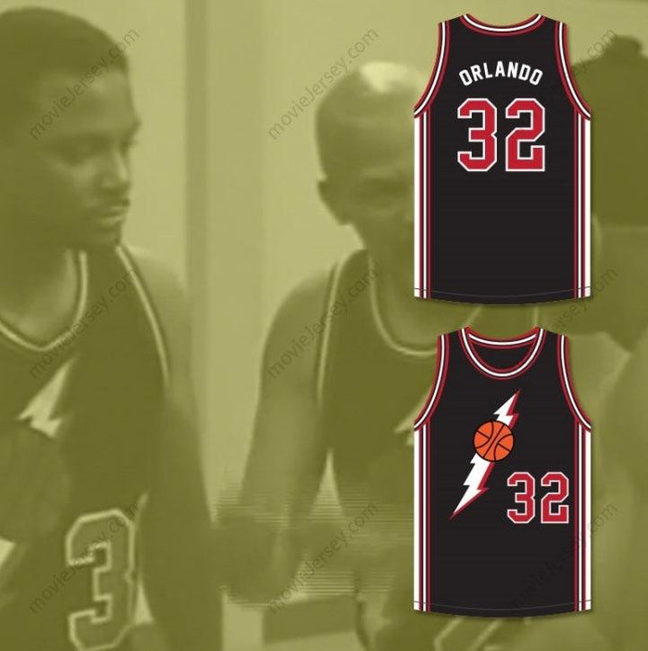 CUSTOM ANY Name Number ORLANDO 32 BLACK BASKETBALL JERSEY IN THE HOUSE Top Stitched S-6XL
