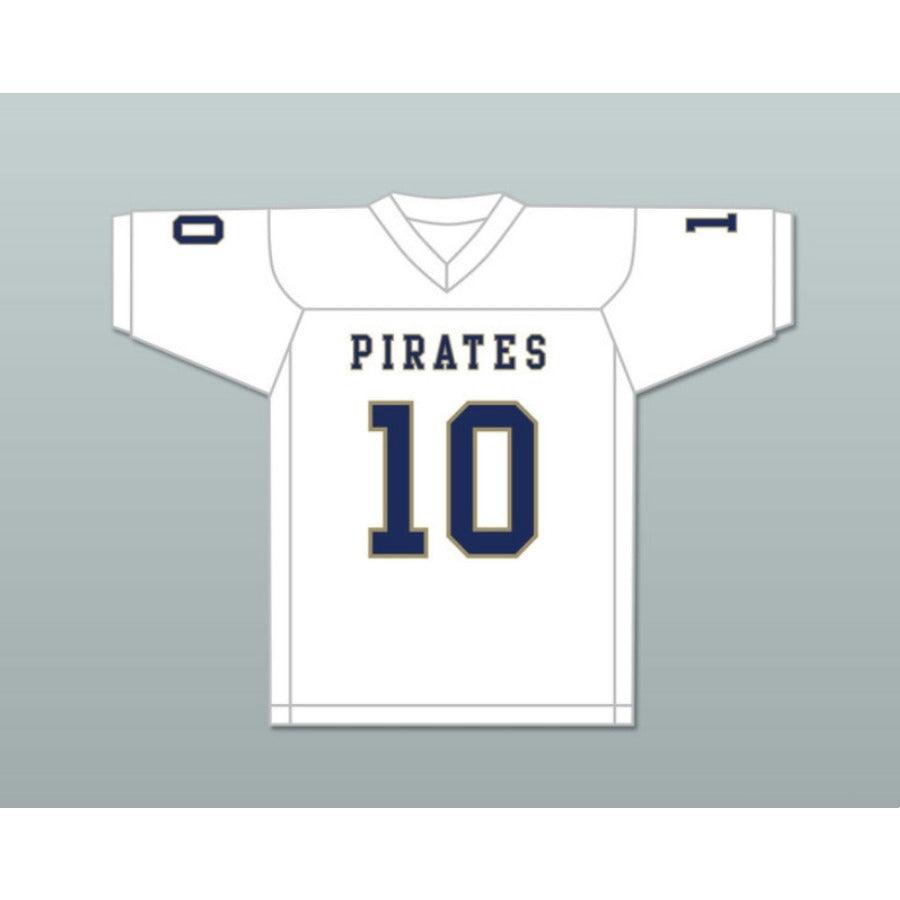 CUSTOM ANY Name Number DRAKE SMITH 10 INDEPENDENCE COMMUNITY COLLEGE PIRATES Football Jersey Top Stitched S-6XL