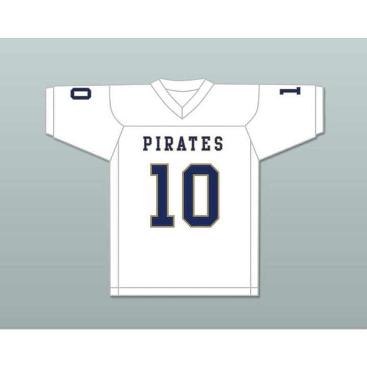 CUSTOM ANY Name Number DRAKE SMITH 10 INDEPENDENCE COMMUNITY COLLEGE PIRATES Football Jersey Top Stitched S-6XL