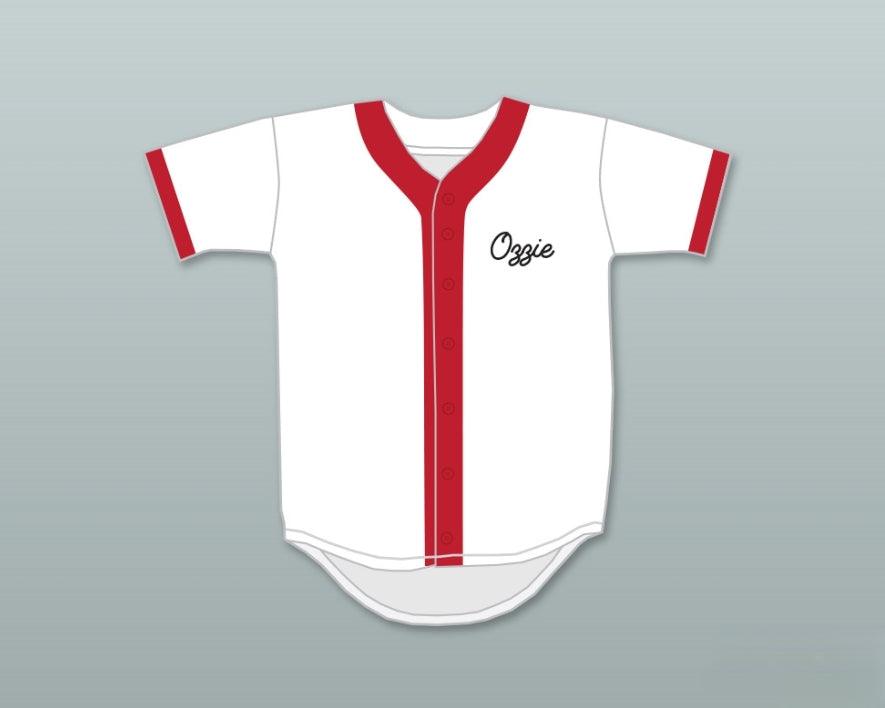 Custom Any Name Number OZZIE SMITH 1 SPRINGFIELD NUCLEAR POWER PLANT SOFTBALL TEAM BASEBALL JERSEY Top Stitched S-6XL