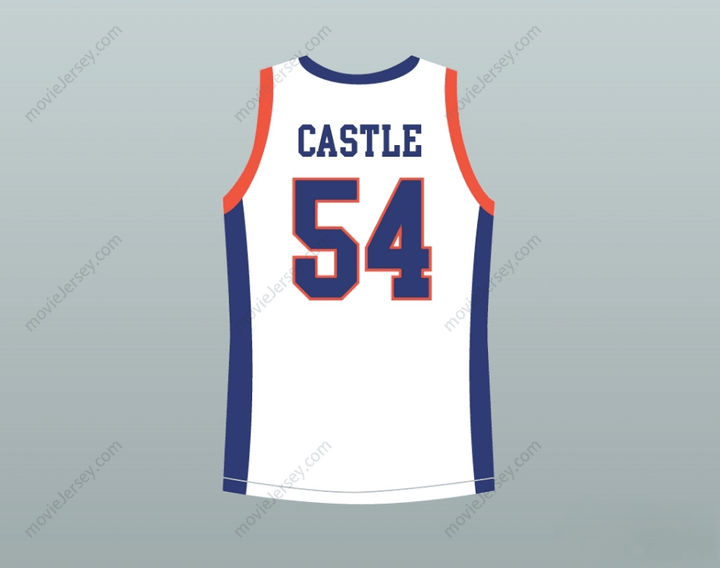 CUSTOM ANY Name Number THAD CASTLE 54 BLUE MOUNTAIN STATE GOATS BASKETBALL JERSEY STITCH SEWN Top Stitched S-6XL