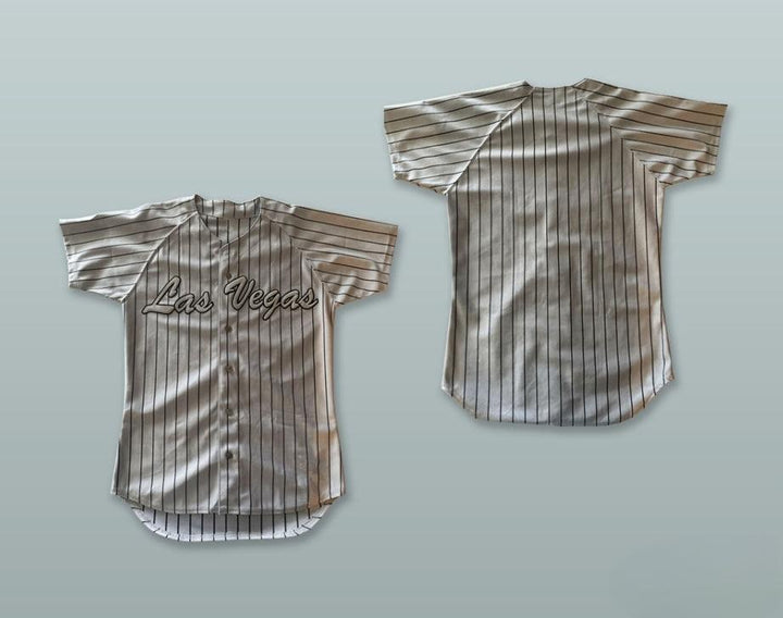 Custom Any Name Number  GRAY PINSTRIPED BASEBALL JERSEY Top Stitched S-6XL