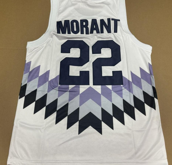 Mens Basketball JERSEY MORANT #22 CRESTWOOD HIGH SCHOOL JERSEY All Stitched