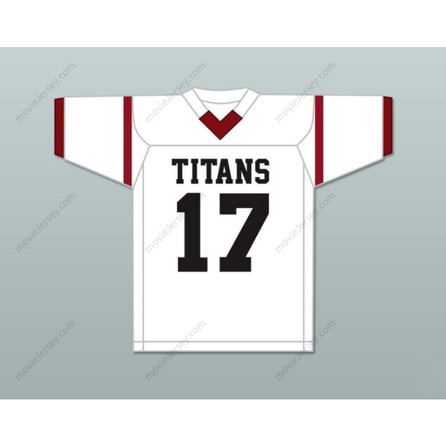 CUSTOM ANY Name Number DEVONTE WYATT 17 TOWERS HIGH SCHOOL TITANS Football Jersey Top Stitched S-6XL