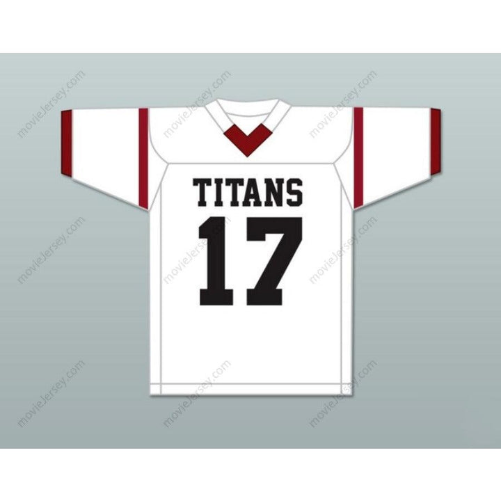 CUSTOM ANY Name Number DEVONTE WYATT 17 TOWERS HIGH SCHOOL TITANS Football Jersey Top Stitched S-6XL