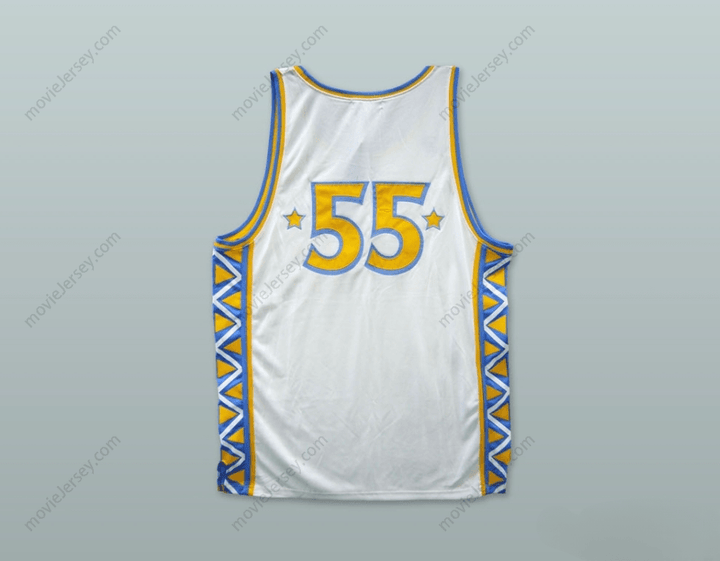 CUSTOM ANY Name Number 1996 STYLE RUCKER ALL STARS 55 WHITE BASKETBALL JERSEY Top Stitched S-6XL