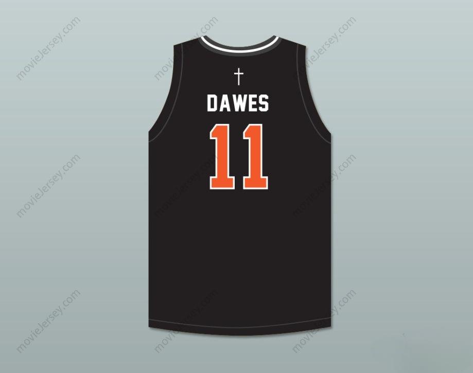 CUSTOM ANY Name Number KENNY DAWES 11 BISHOP HAYES TIGERS BLACK BASKETBALL JERSEY THE WAY BACK Top Stitched S-6XL