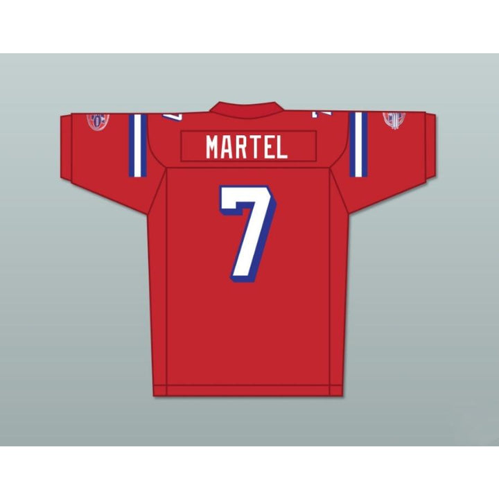 CUSTOM ANY Name Number EDDIE MARTEL 7 WASHINGTON SENTINELS HOME Football Jersey Top Stitched S-6XL