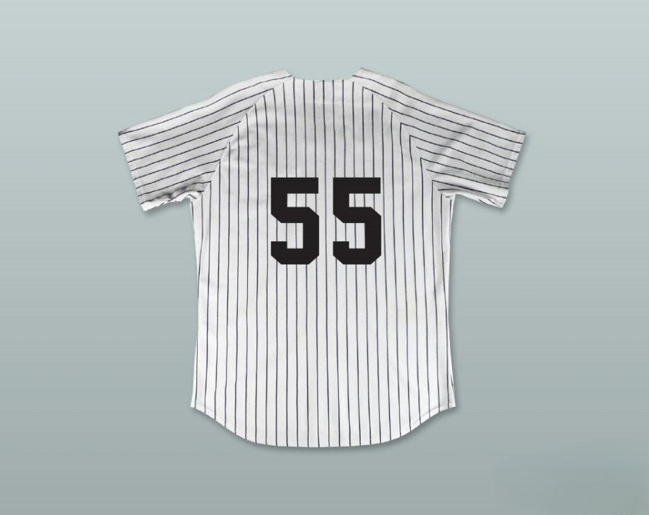 Custom Any Name Number DANNY MCBRIDE KENNY POWERS 55   BASEBALL JERSEY EASTBOUND & DOWN Top Stitched S-6XL