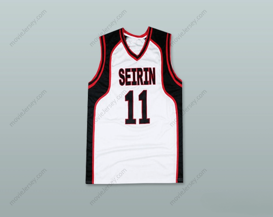 CUSTOM ANY Name Number TETSUYA KUROKO 11 SEIRIN HIGH SCHOOL BASKETBALL JERSEY COSPLAY Top Stitched S-6XL