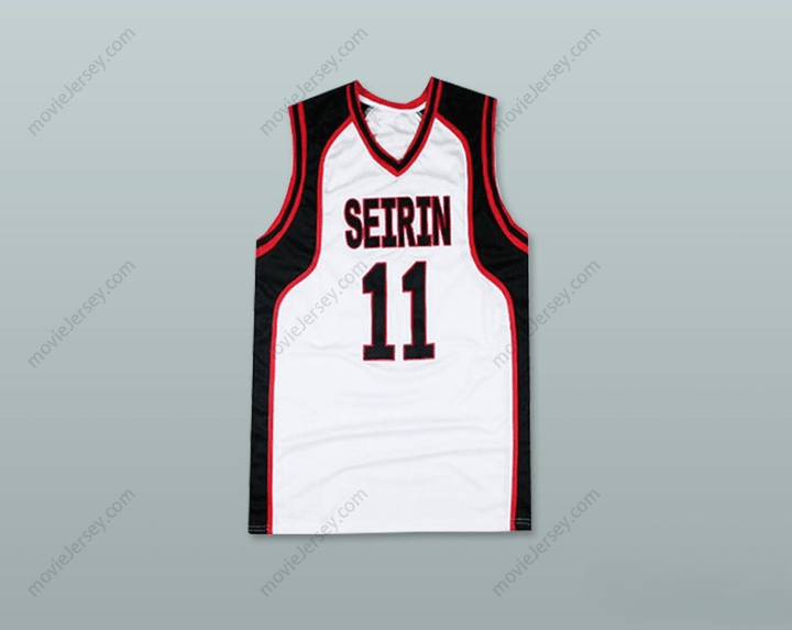 CUSTOM ANY Name Number TETSUYA KUROKO 11 SEIRIN HIGH SCHOOL BASKETBALL JERSEY COSPLAY Top Stitched S-6XL