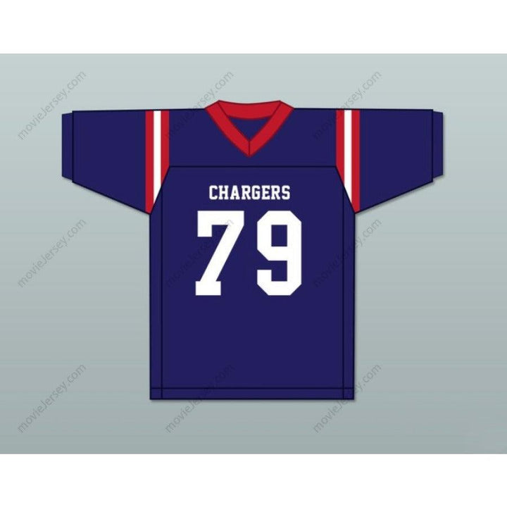 CUSTOM ANY Name Number IKEM EKWONU 79 PROVIDENCE DAY SCHOOL CHARGERS Football Jersey Top Stitched S-6XL