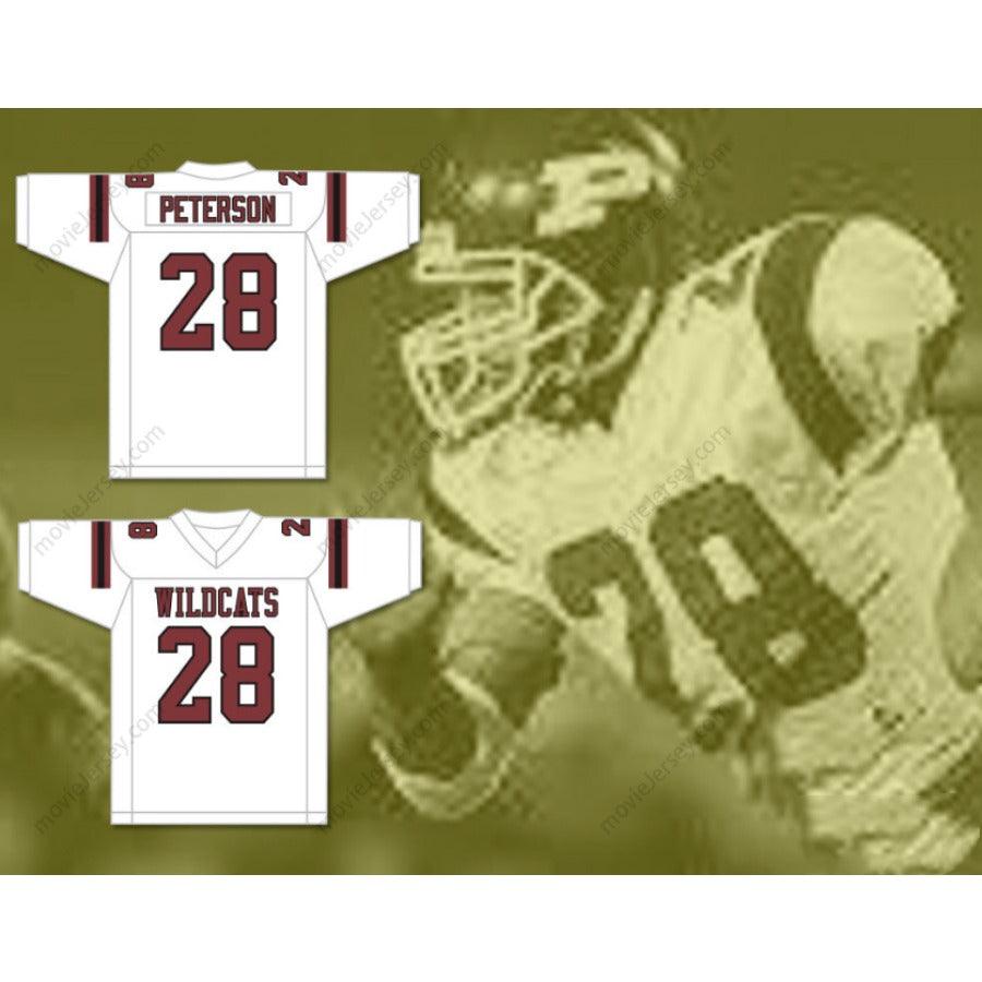 CUSTOM ANY Name Number ADRIAN PETERSON 28 PALESTINE HIGH SCHOOL WILDCATS Football Jersey Top Stitched S-6XL