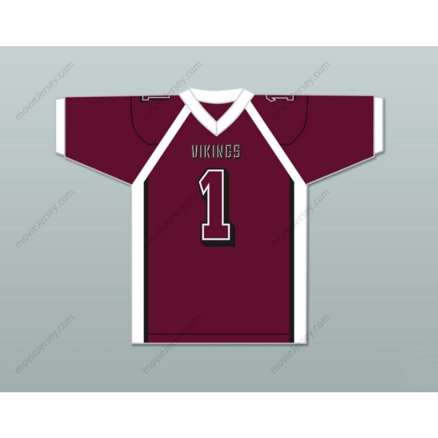 CUSTOM ANY Name Number ANTONIO BROWN 1  NORLAND SENIOR HIGH SCHOOL FOOTBALL JERSEY Top Stitched S-6XL