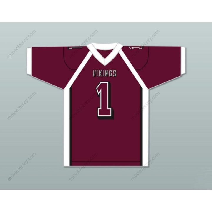 CUSTOM ANY Name Number ANTONIO BROWN 1  NORLAND SENIOR HIGH SCHOOL FOOTBALL JERSEY Top Stitched S-6XL