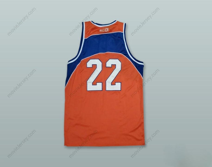 CUSTOM ANY Name Number CARDOZO JUDGES 22 ORANGE RUCKER PARK BASKETBALL JERSEY Top Stitched S-6XL