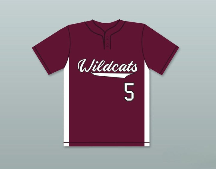 Custom Any Name Number PATRICK MAHOMES 5 WHITEHOUSE HIGH SCHOOL WILDCATS MAROON BASEBALL JERSEY 2 Top Stitched S-6XL