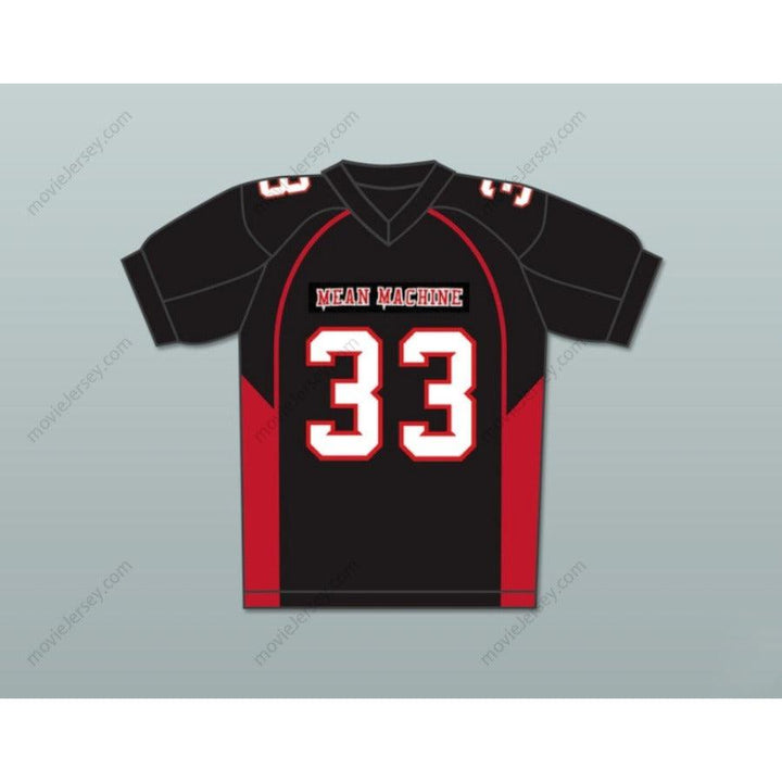 CUSTOM ANY Name Number 33 TURNER MEAN MACHINE CONVICTS Football Jersey Top Stitched S-6XL