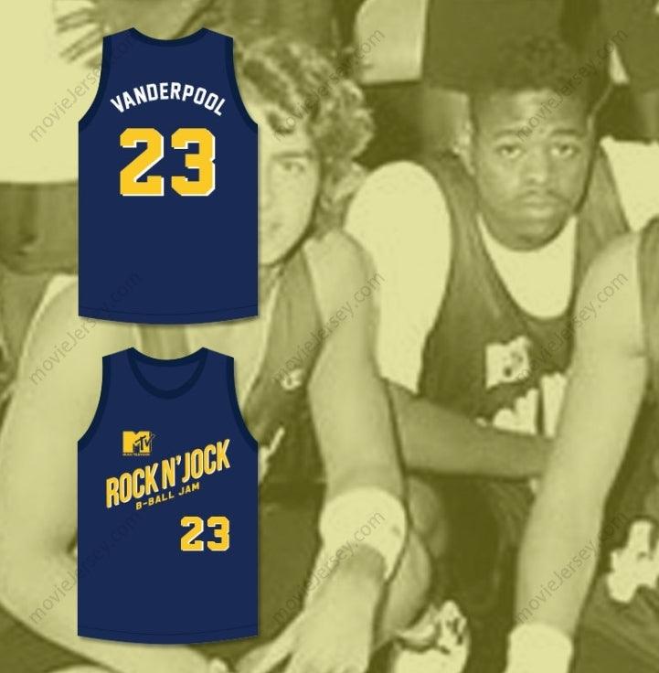 CUSTOM ANY Name Number NATHAN MORRIS VANDERPOOL 23 VIOLATORS BASKETBALL JERSEY SECOND ANNUAL ROCK N' JOCK B-BALL JAM 1992 Top Stitched S-6XL