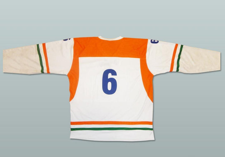 Custom Any Name Number INDIA NATIONAL TEAM WHITE HOCKEY JERSEY ANY PLAYER OR NUMBER Stitched Top Stitched S-6XL