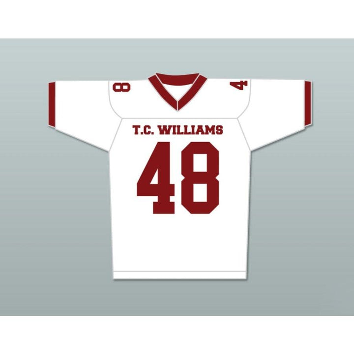 CUSTOM ANY Name Number ALAN BOSLEY 48 T. C. WILLIAMS HIGH SCHOOL TITANS FOOTBALL JERSEY RYAN GOSLING Top Stitched S-6XL