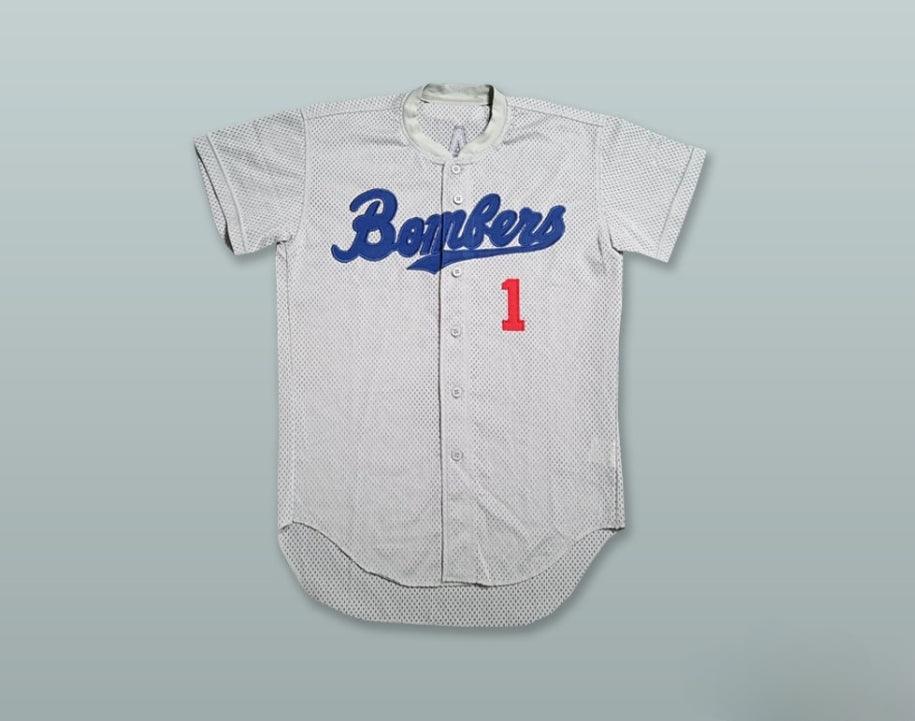 Custom Any Name Number OTANI 1 BOMBERS JAPAN GRAY BASEBALL JERSEY Top Stitched S-6XL
