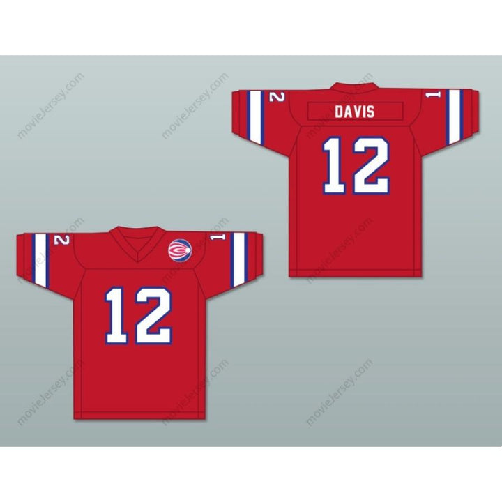 CUSTOM ANY Name Number 1974 WFL BOB DAVIS 12 FLORIDA BLAZERS ROAD Football Jersey Top Stitched S-6XL