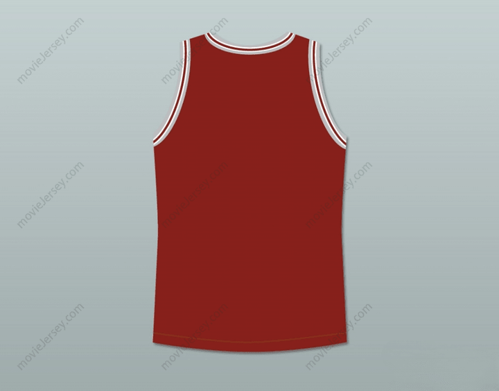 CUSTOM ANY Name Number PHILIP SEYMOUR HOFFMAN SANDY LYLE ALONG CAME POLLY DARK RED BASKETBALL JERSEY Top Stitched S-6XL
