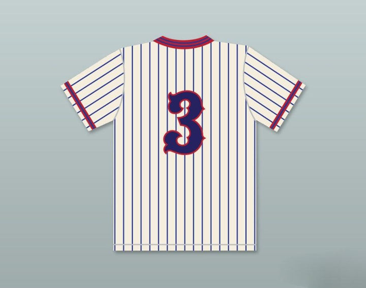 Custom Any Name Number JOE GNOFFO MARCUS ELLWOOD 3 BENCHWARMERS PINSTRIPED BASEBALL JERSEY Top Stitched S-6XL