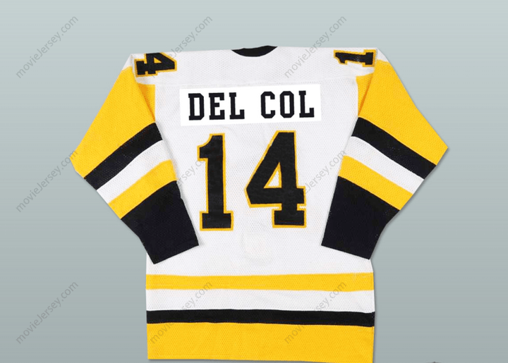 Custom Any Name Number John Del Col Baltimore Skipjacks Hockey Jersey Top Stitched S-6XL
