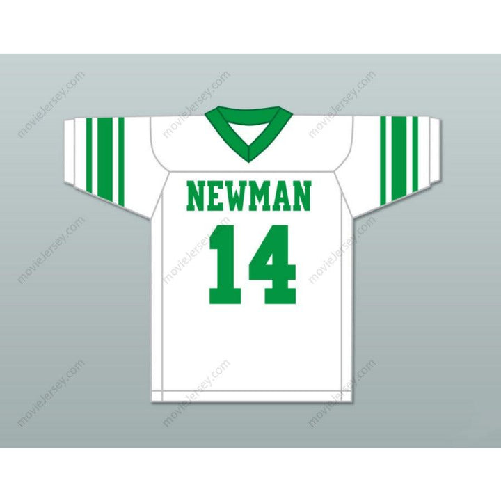 CUSTOM ELI MANNING 14 ISIDORE NEWMAN HIGH SCHOOL WHITE FOOTBALL JERSEY VERSION Top Stitched S-6XL