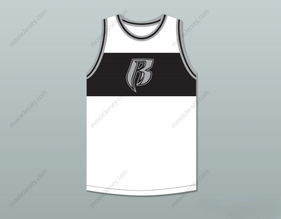 CUSTOM ANY Name Number DMX 84 ROUGH RYDERS WHITE BASKETBALL JERSEY 4 Top Stitched S-6XL
