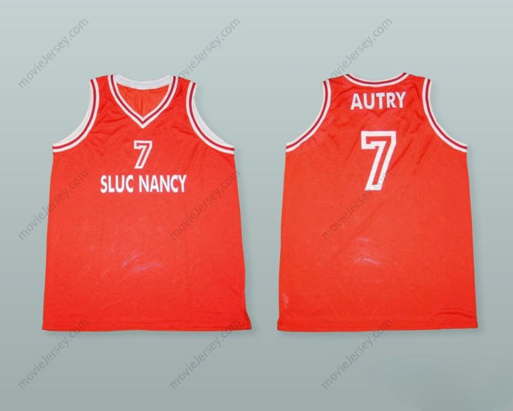 CUSTOM ANY Name Number ADRIAN AUTRY 7 SLUC NANCY BASKETBALL JERSEY Top Stitched S-6XL