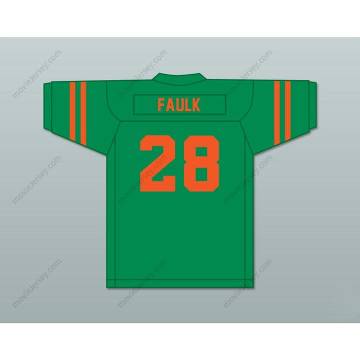CUSTOM ANY Name Number MARSHALL FAULK 28 G. W. CARVER HIGH SCHOOL RAMS Football Jersey Top Stitched S-6XL