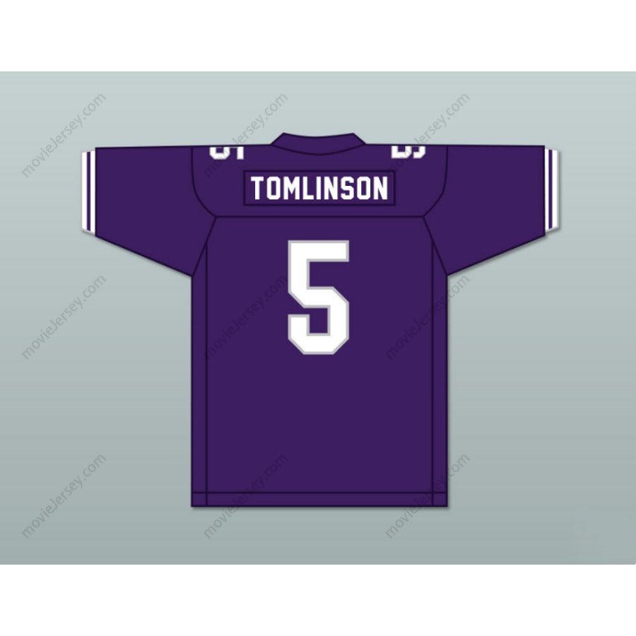 CUSTOM ANY Name Number LADAINIAN TOMLINSON 5 UNIVERSITY HIGH SCHOOL TROJANS Football Jersey Top Stitched S-6XL