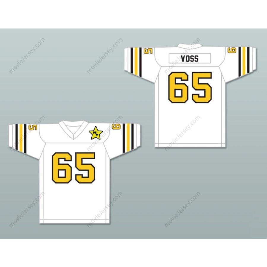 CUSTOM ANY Name Number 1974 WFL LLOYD VOSS 65 NEW YORK STARS ROAD Football Jersey Top Stitched S-6XL